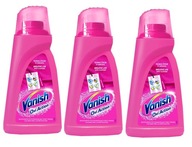 VANISH OXI Pink Gel odstraňovač škvŕn tekutý 3x 1L