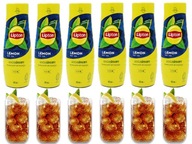 6x SODASTREAM LIPTON CITRÓNOVÝ ĽADOVÝ ČAJ SIRUP NA 9L NÁPOJ NASÝTUJÚCI s 440ml