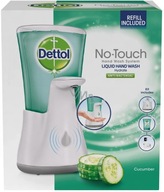 DETTOL Bezdotykový aplikátor tekutého mydla + zásoba mydla 250ml UHORKA