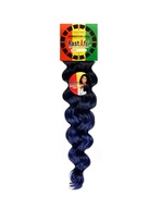 Rastafri Afrolocks Synthetic Hair Curls for Weaving Kingstone Curl 1/blue