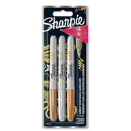 Sada metalických popisovačov - Sharpie - 3 farby