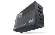 GaN Tech 100W 2xUSB 2xUSB-C nástenná nabíjačka