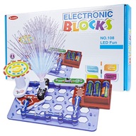 MALÝ ELEKTRONICKÝ svietiaci edukačný set