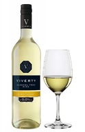 VIVERTY nealkoholické biele, polosuché víno