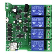 Sonoff 4CH DC 5-32V WiFi + RF433MHz bez napätia