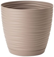 Okrúhly kvetináč so stojanom SAHARA PETIT 27 BEIGE