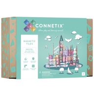 Connetix: pastelové magnetické bloky so 106 guľôčkovými dráhami