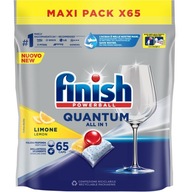 FINISH KAPSULE DO UMÝVAČKY RIADU QUANTUM LEMON 65 KS