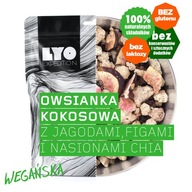 Kokosová kaša s čučoriedkami, figami a chia 300g