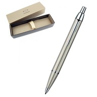 PEN IM BRUSH METAL CT PARKER CHAMPAGNE