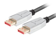 Kábel DisplayPort 1.4 DP-DP DP 8K 60Hz 4K 240 1,8m