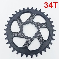 DECKAS SRAM 3 BOLT 34 okrúhle ozubené koleso s priamou montážou