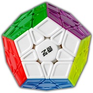 MEGAMINX 3x3 Tvarovaná kocka bez nálepiek, farebná