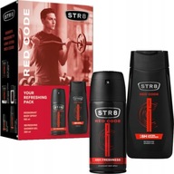 STR8 RED CODE DEODORANT SET 150ml + GEL 250ml pre MUŽOV