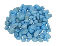 Happet fluor modrý akváriový štrk. 0,7 cm 0,5 kg
