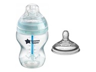 TOMMEE TIPPEE ANTIKOLICKÁ FĽAŠA 260 ML A PRÍDAVNÝ CUVNÍK podľa vlastného výberu