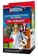 Bros - Magnetická sieťka na dvere 160x220 čierna