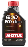 Motul 8100 Eco-Clean C2 0W30 1L