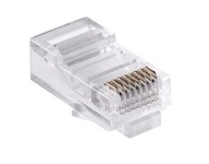 RJ45 PLUG 8P8C UTP 5e drôt (50 kusov)