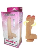 PRIRODZENÝ OTOČNÝ PENIS PHANTOM DILDO HADES 7,5''