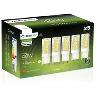 5x MINI G9 CAPSULE LED žiarovka 5W = 40W 4000K NEUTRÁLNA FARBA SMD 230V