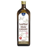 LenVitol, za studena lisovaný ľanový olej, 1000 ml