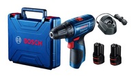 SKRUTKOVAČ BOSCH 12V GSR 120-LI 2X 2,0Ah Púzdro 30N