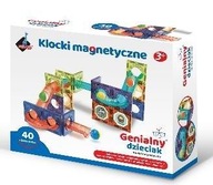 Geniálne dieťa. Magnetické bloky 40 ks. _____________