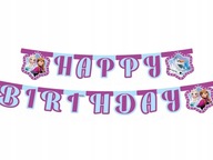 GIRLAND banner FROZEN elsa HAPPY BIRTHDAY BIRTHDAY