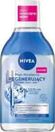 NIVEA Micelárny fluid na unavenú a citlivú pleť REGENERAČNÉ + SÉRUM, 400 ml