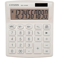 Kalkulačka CITIZEN SDC-810-NR-WH biela