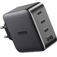 Ugreen 100W USB-C USB-A rýchla nástenná nabíjačka