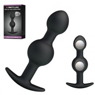 ANÁLNA ZÁSTRČKA VAGINÁLNE DILDO KORÁLKY 10cm VIBR