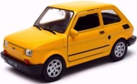 FIAT 126p 126.el batoľací model kovový Welly 1:21