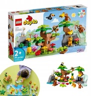 LEGO DUPLO DIVOČIE ZVIERATÁ Z JUŽNEJ AMERIKY 10973