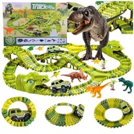 MEGA DINOSAUR RACE TRACK DINO PARK MAGIC 240 ks