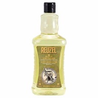 REUZEL 3v1 Tea Tree vlasový šampón, kondicionér a sprchový gél 1000ml