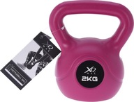 KOMPOZITNÁ KETTLEBELL Činka NA KONDIČNÍ CVIČENIE 2 KG HMOTNOSŤ