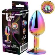 Análny kolík Dream Toys GLEAMING LOVE MULTICOLOR S