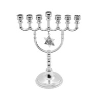 Menorah Candelabra Metal Chanuka Menorah