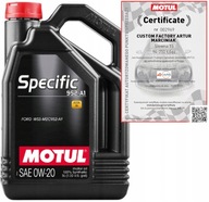 MOTUL SPECIFIC 952-A1 0W20 C5 WSS-M2C952-A1 5L