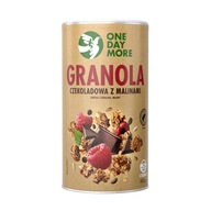 ČOKOLÁDOVÁ GRANOLA S MALINAMI JEDEN DEŇ VIAC 400G