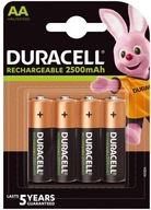 Batérie Duracell AA 2400mAh 4 ks