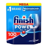 005109 FINISH Powerball POWER all in 1 A'100 tablety do umývačky riadu