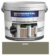 CHEMSTAL BETONKOR W FARBA NA BETON SIVÁ 3L