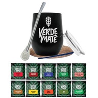 Yerba Verde Mate Green set 10x50g TermoLid