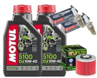 SADA OLEJOV MOTUL 5100 10W40 2L HF145 U20FSR-U YAMAHA XV 125 VIRAGO 97-01