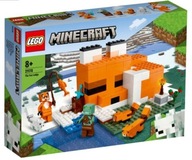 LEGO Minecraft 21178 Prístrešok pre líšky pre líšky