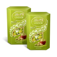 Lindt LINDOR Pralinky, pralinky, čokolády, mliečna čokoláda, pistácie 200g x2