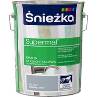 Śnieżka Supermal Phthalate email 5l Steel